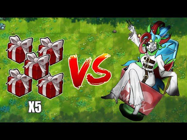 PVZ Fusion 2.3 Challenge!! 5 Plants Box VS 300 Zombie Random - Who Will Win?