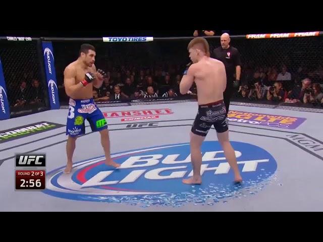 Spinning back fist KO - Paul Felder vs Danny Castillo