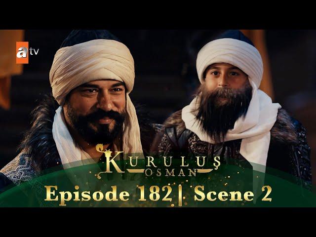 Kurulus Osman Urdu | Season 5 Episode 182 Scene 2 | Gazi, Osman Sahab ke roop mein!