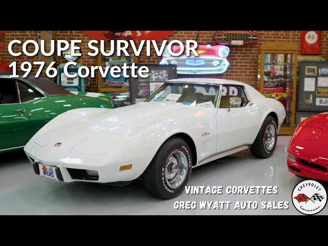 1976 Corvette Coupe Survivor Car! | Corvette Showcase