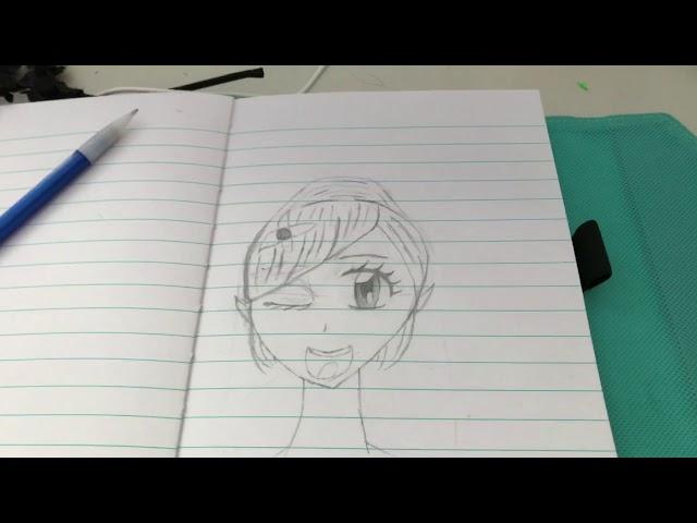 Drawing anime! Thanks to Learn2DrawManga