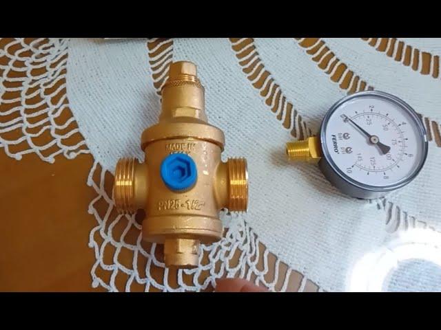 How to clean, adjust or replace a water pressure regulator