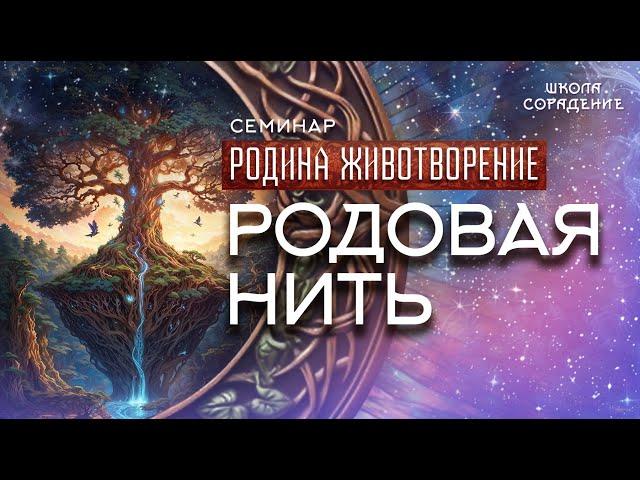 Родовая нить #родовая_нить #семинар_родина_животворение #гарат #школасорадение