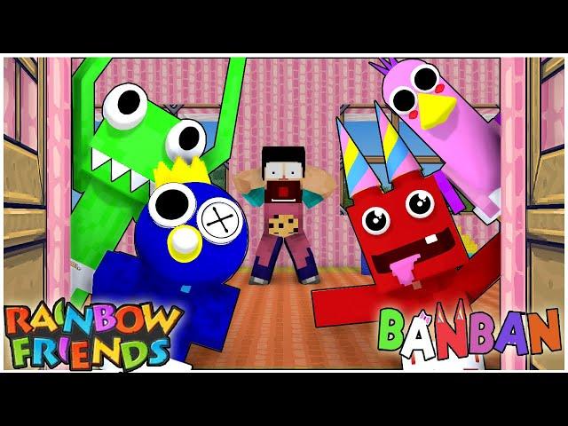 BABY GARTERN OF BANBAN and RAINBOW FRIEND - MINECRAFT ANIMATION