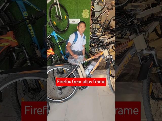Dheko bilkul lightweight gear cycle  by firefox #firefoxcycle #bicycle #gearcycle #alloycycle #mtb