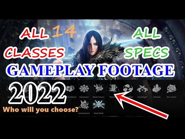 [Blade & Soul ] All  14 Classes SKILL ANIMATIONS SHOWCASE  (2022)