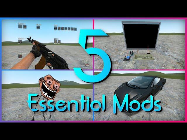 5 ESSENTIAL Mods You Need In Garry's Mod