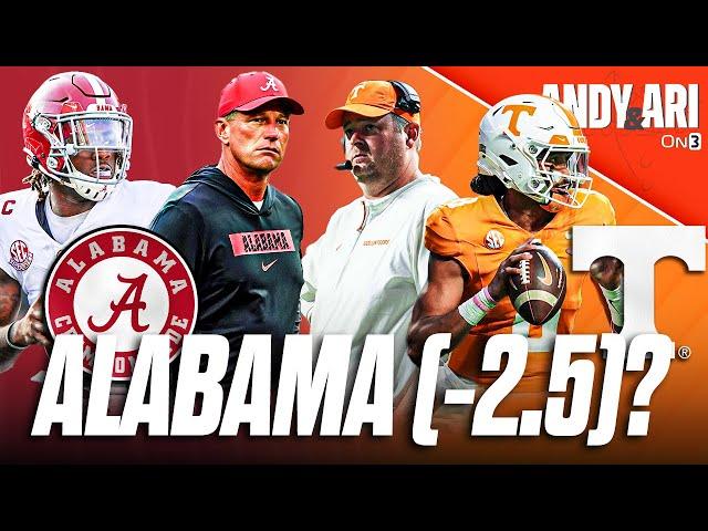 PICKING Alabama at Tennessee | Third Saturday in October with HUGE CFP Impact | Crimson Tide vs Vols