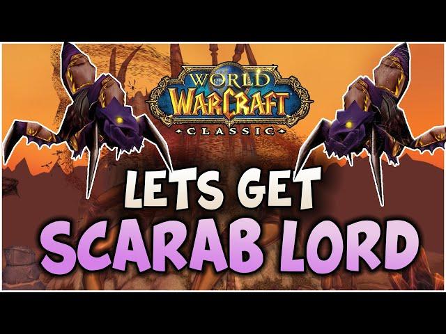 WoW Classic - Short and Easy guide to SCARAB LORD | Black Qiraji Mount [2020]