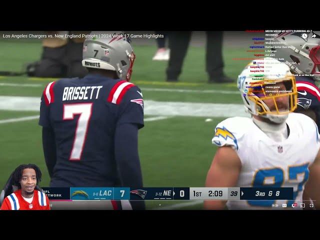 FlightReacts To Los Angeles Chargers vs. New England Patriots | 2024 Week 17 Game Highlights!