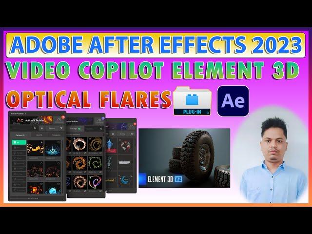 Adobe After Effects 2023 VIDEO COPILOT installation #element3d