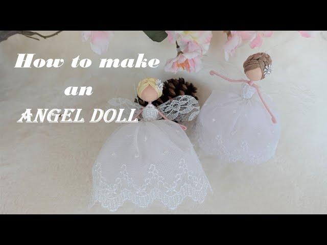 How To Make An Angel Doll | DIY Angel Doll | Búp Bê Thiên Thần 6 | Huong Harmon