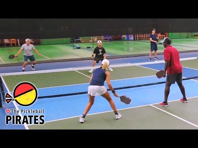 When 5.0s and 4.0s Mix Together: Mixed vs Men's Pickleball