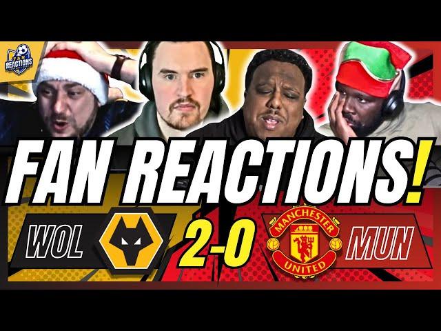 MAN UNITED FANS DEVASTATEDREACTION TO WOLVES 2-0 MAN UNITED | 24/25 PREMIER LEAGUE