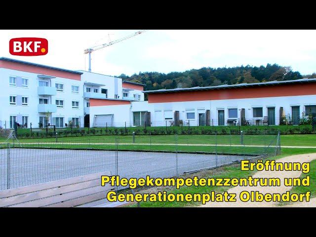 13. 10. 2024 - Eröffnung d. Zubaus Pflegekompetenzzentrums u Generationenplatz in Olbendorf - BKF TV