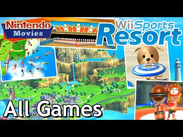 Wii Sports Resort - All Games (Maurits vs Myrte)