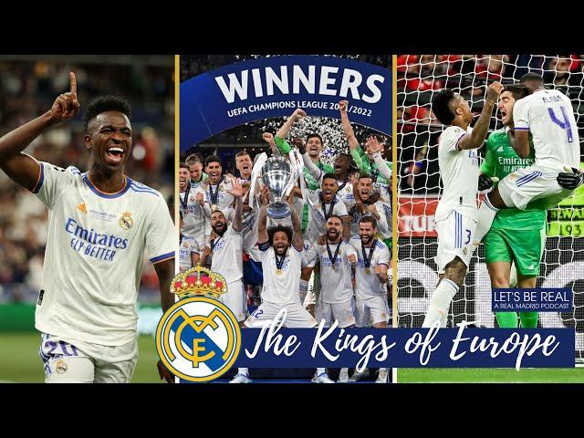 Decimocuarta1️⃣4️⃣  | Real Madrid Win the Champions League  | Let's Be Real-A Real Madrid Podcast