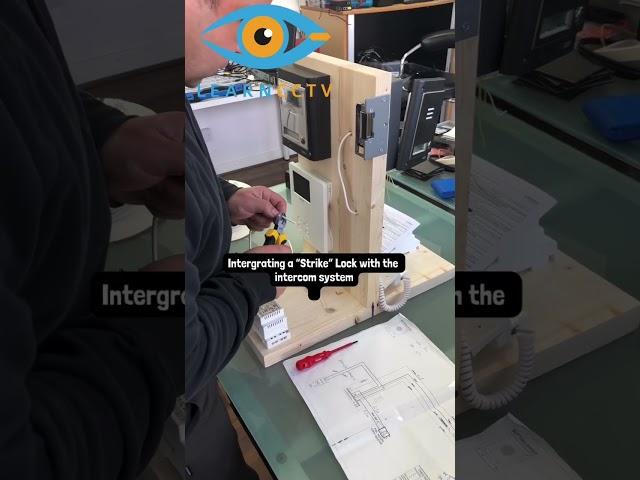 Adding a Strike Lock to a Door Entry  System on the Access Control Course @LearnCCTV.