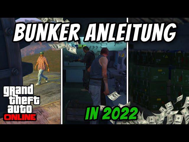 Millionen machen mit dem Bunker SOLO in GTA Online 2022