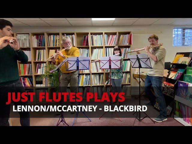 Blackbird for Flute Quartet - Lennon/McCartney arranged by Mel Orriss