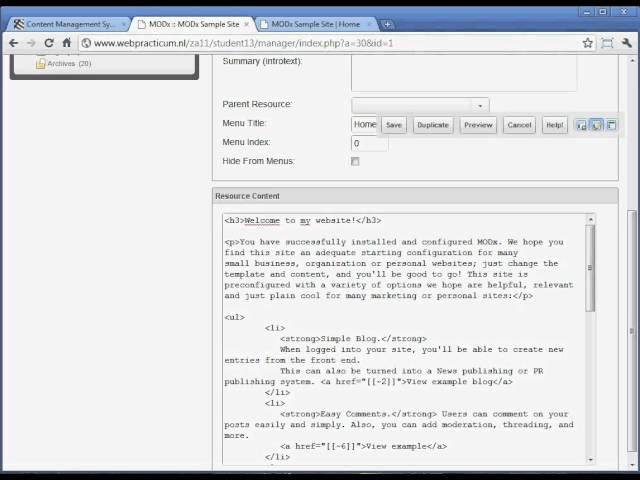 MODX Revolution: Packaging and Add-ons