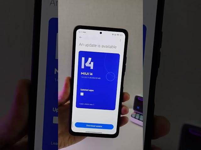New update MIUI 14.0.5.0 Global Android 13 Xiaomi