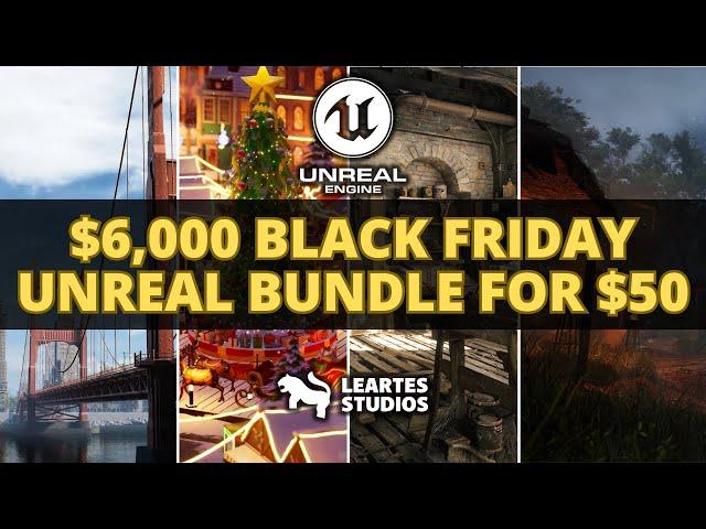 INSANE BLACK FRIDAY $6,000 Unreal Engine 5 Asset BUNDLE for ONLY $50 (Limited Time)