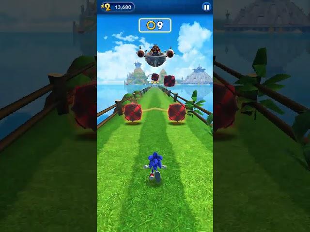 Sonic Dash BOSS 2 walkthrough GamePlay#sonicdash#gameplay#androidgames#youtubegame#walkthroughgame