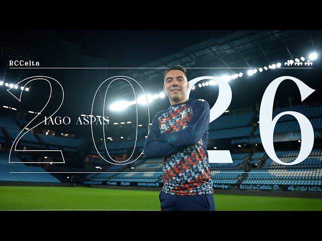 Dicen que nada es para siempre... 🩵 IAGO ASPAS 2026