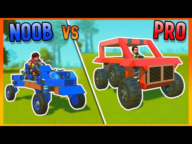 Trailmakers PRO Plays 'Scrap Mechanic' For The FIRST Time! | Scrap Mechanic