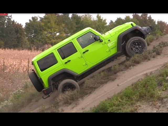 Jeep Wrangler Unlimited - Offroad test