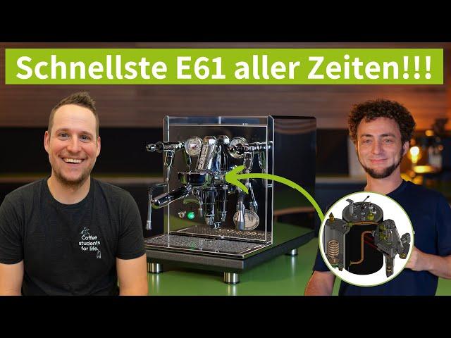 Neue ECM Synchronika II - Faema E61 mit Aufheizzeit unter 10 Minuten?