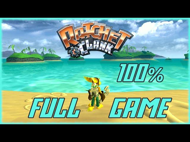 Ratchet & Clank - Longplay 100% Full Game Walkthrough [No Commentary] 4k