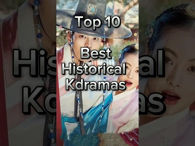 Top 10 best historical Kdramas   #kdrama #trending #shorts #dramaland58