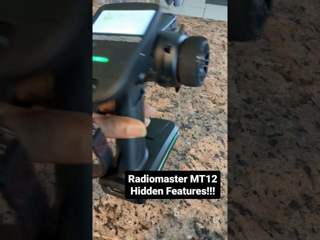 Cool Radiomaster MT12 Hacks!  #rc #radiomaster #radiocontrol