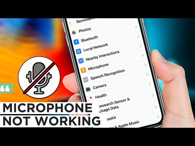 How To Fix Microphone Not Working on iPhone | iPhone Mic Problem [Solved]