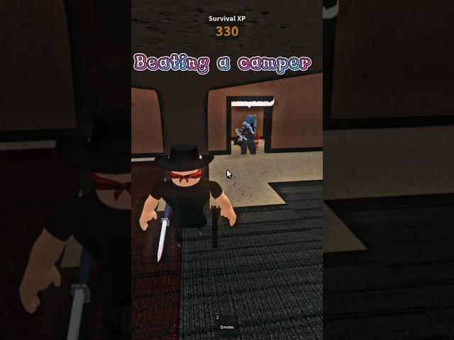 Beating a campo #roblox #murdermystery2#gg