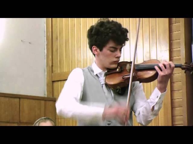 Henri Vieuxtemps: Violin Concerto No. 5 in a minor Op. 37 - Giovanni Andrea Zanon (15), violino