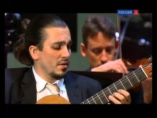 Artyom Dervoed plays Paganini -- Concerto for guitar and orchestra