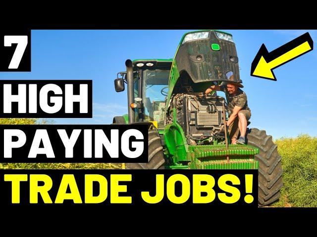 7 TRADE JOBS In 2023 That Pay Way More Than You Would Expect!! (Rising Wages...2023 And Onwards!)