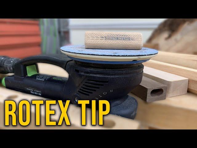 Inverted Sander Tip: ROTEX RO 150 Edition