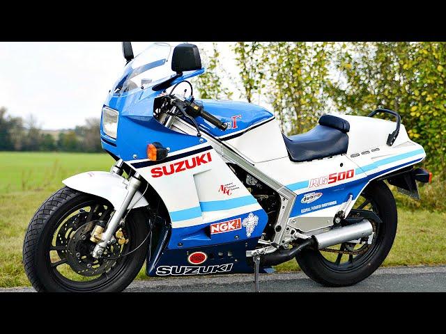  Suzuki RG500 - ДвухТактный СуперБайк из MotoGP !