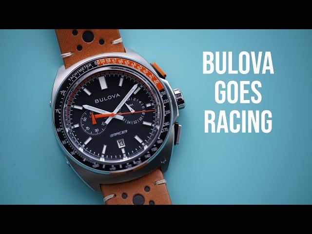 Super Accurate - Well Made Racing Chronograph - Bulova Racer Chrono Inspired By Motorsport.