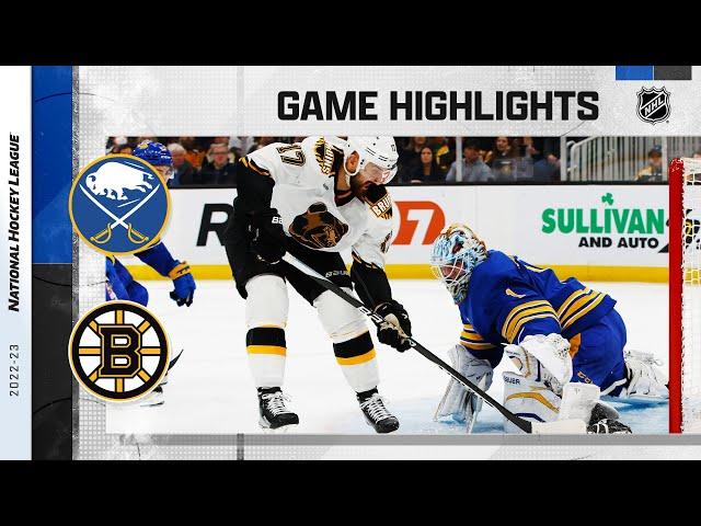 Sabres @ Bruins 12/31 | NHL Highlights 2022