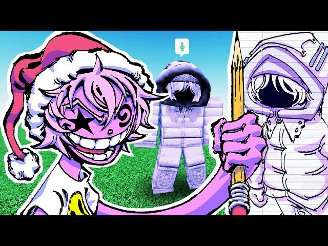 Drawing 17 Fan's ROBLOX Avatars for Christmas [20k SUB SPECIAL]