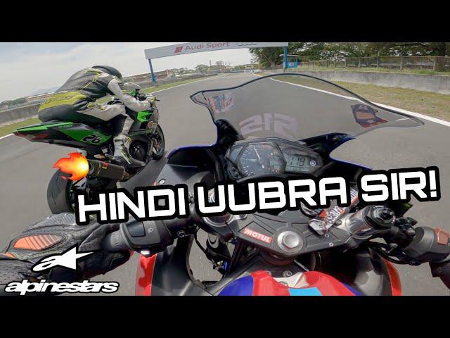 STOCK R3 DUROG SA NINJA 400 | ALPINESTARS TRACKDAY