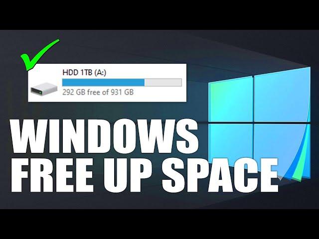 Free Up Storage & Disk Space in Windows 10 or 11! (Steam & Windows) How to Free Up Storage! 2023