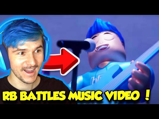 Reacting To The Friends We Made RB BATTLES MUSIC VIDEO!! *I SING!?* (Roblox)