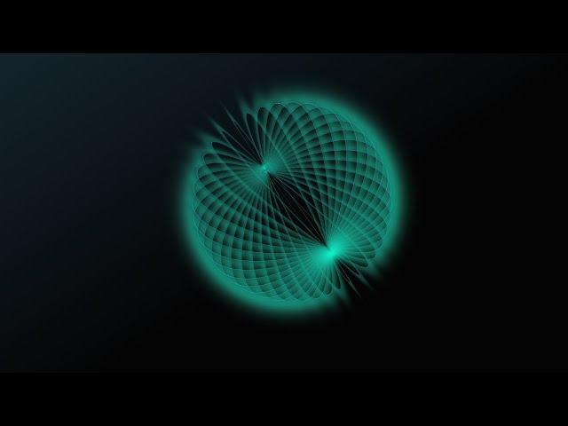 3d animated dynamic sphere in html, css, and javascript