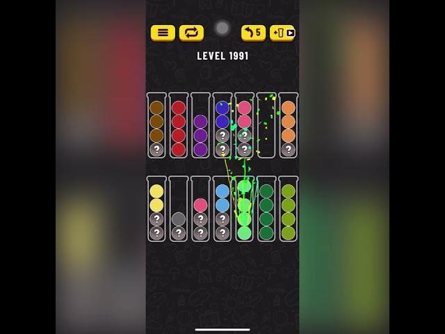 Ball Sort Level 1991